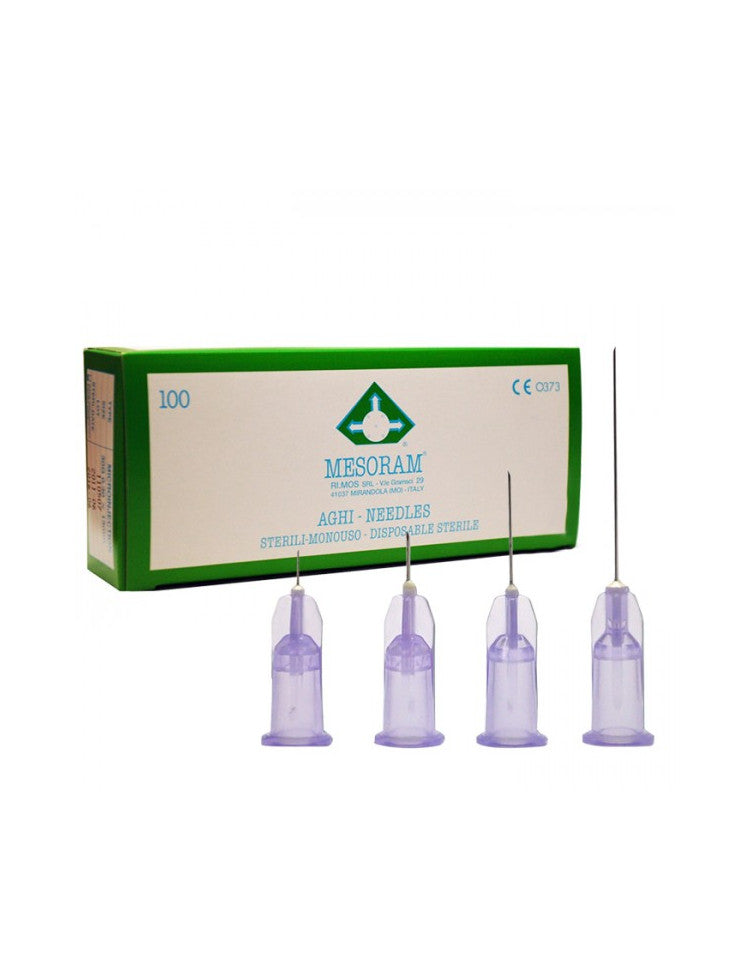Mesotherapy needles MESORAM (10 pcs). Multiple sizes